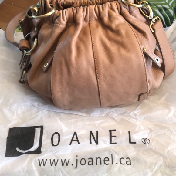 Joanel “baluchon” crossbody leather bag - Picture 6 of 6
